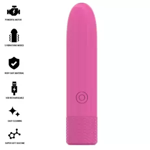 Vibrator INTENSE Silicone Pink