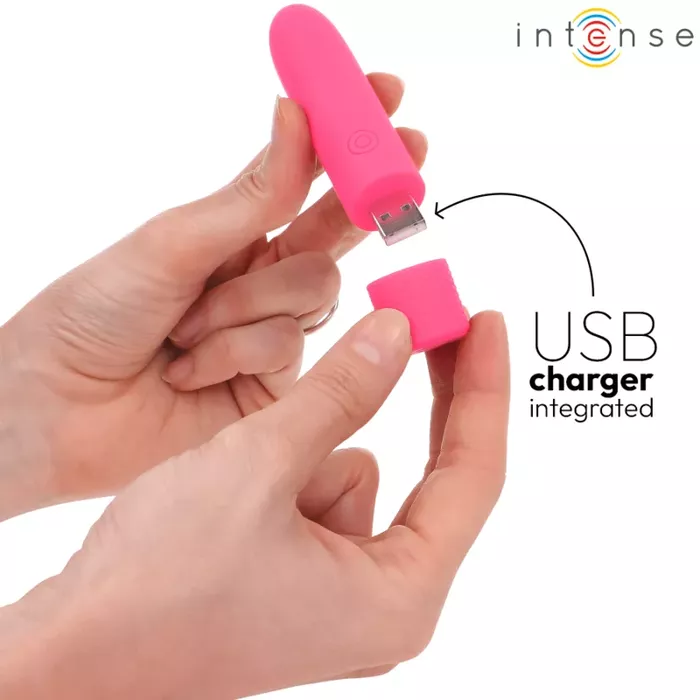 Vibrējošs kulons INTENSE Symone USB uzlādējams Photo 6