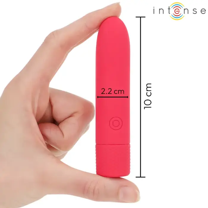 Vibrējošs kulons INTENSE Symone — USB, 8 režīmi Photo 4