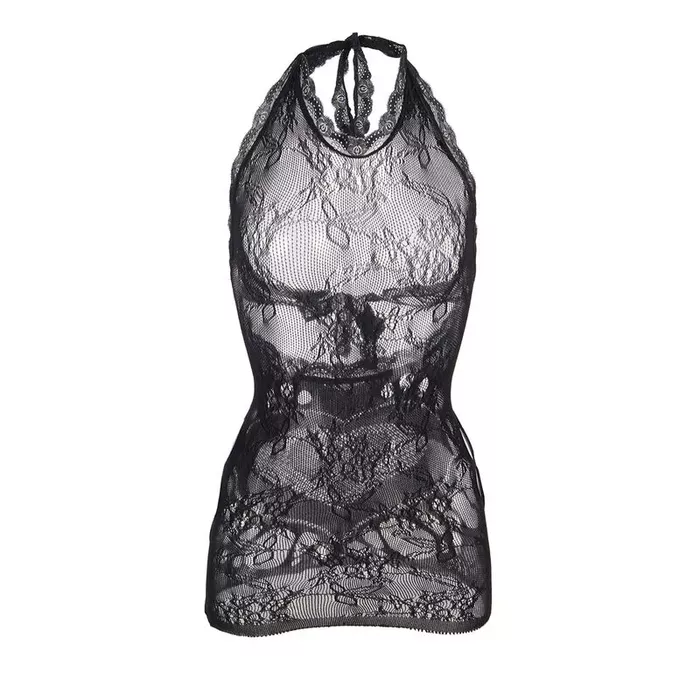 Fishnet dress SUBBLIME 952075 — short, black, one size Photo 5