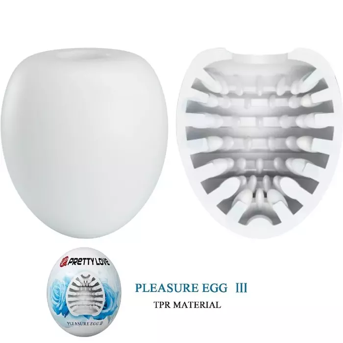 Vīriešu masturbators pretty love Egg White Photo 7