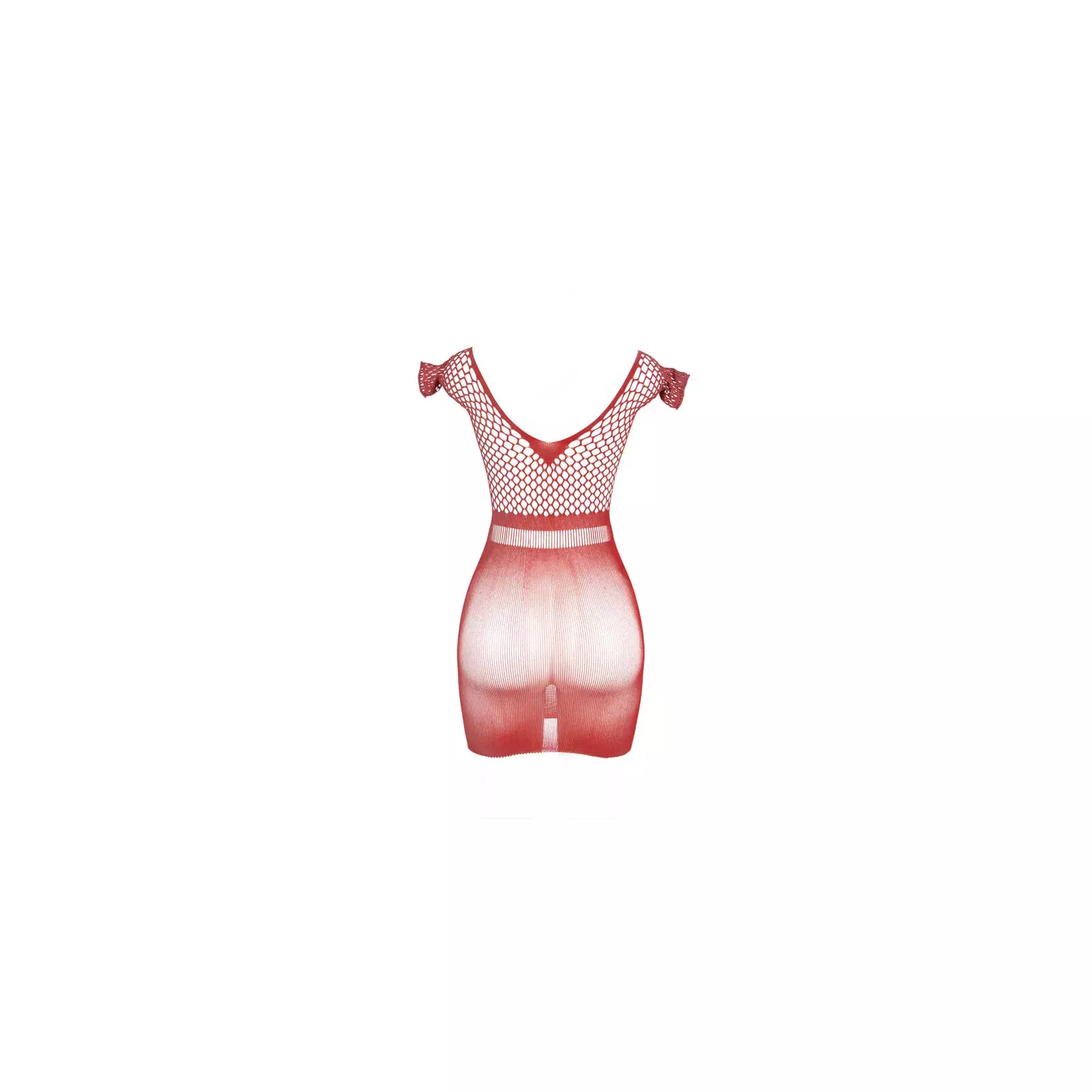 SUBBLIME 951924 Short Red Crochet Dress Photo 5