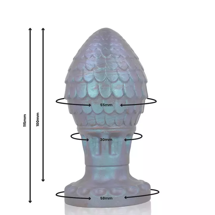 Анальная пробка EPIC Dragon Egg силикон средний (M) Photo 3
