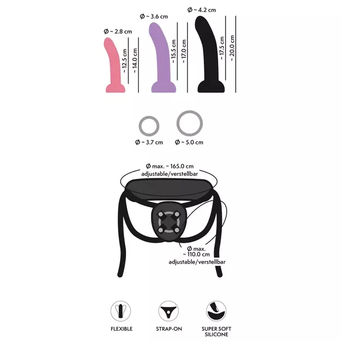 You2Toys Your Strap-On 3er Set strap-on harness Photo 13