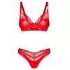 Комплект OBSESSIVE Aliosa — бюстгальтер с косточками и стринги L/XL Photo 4