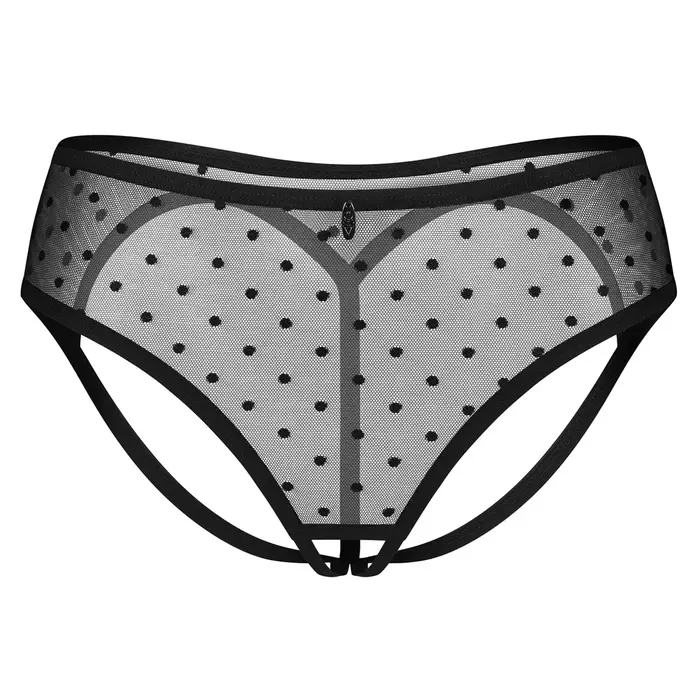 Atvērtas staras biksītes OBSESSIVE Nuites 2XL–3XL Photo 3