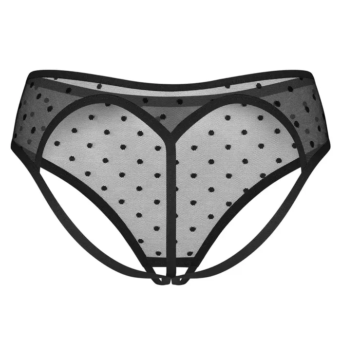 Atvērtas staras biksītes OBSESSIVE Nuites 2XL–3XL Photo 4