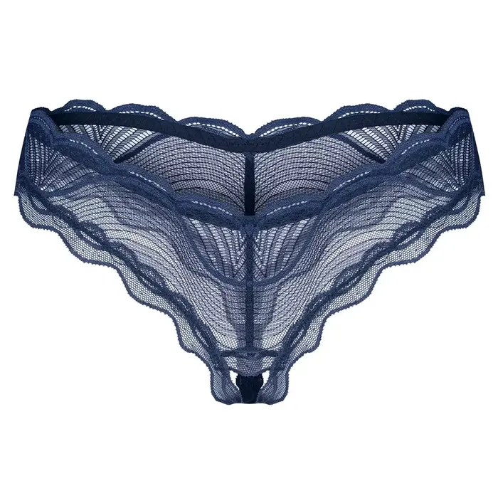 OBSESSIVE OBS Thong XL/2XL — стринги с разрезом Photo 3