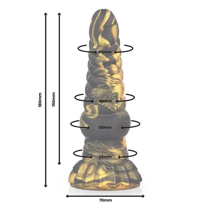 Dildo EPIC D-241723 — mitoloģiskais dizains Photo 3