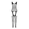 Бодистокинг PASSION BS 104 — белый, one size Photo 4