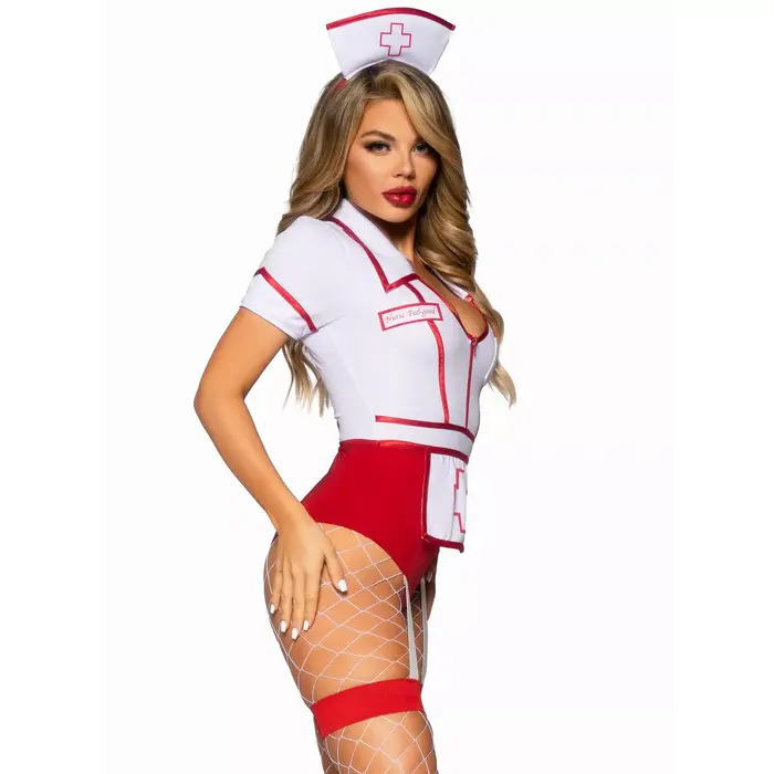 Sexy nurse costume LEG AVENUE D-242013, size M Photo 3