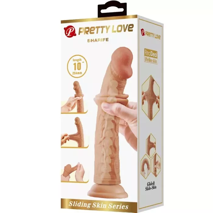 Dildo pretty love Sharife — 25 cm reālistisks Photo 6