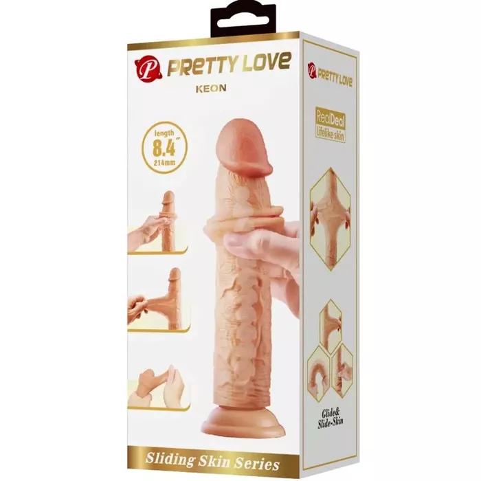 Dildo pretty love Keon 21 cm reālistisks Photo 7