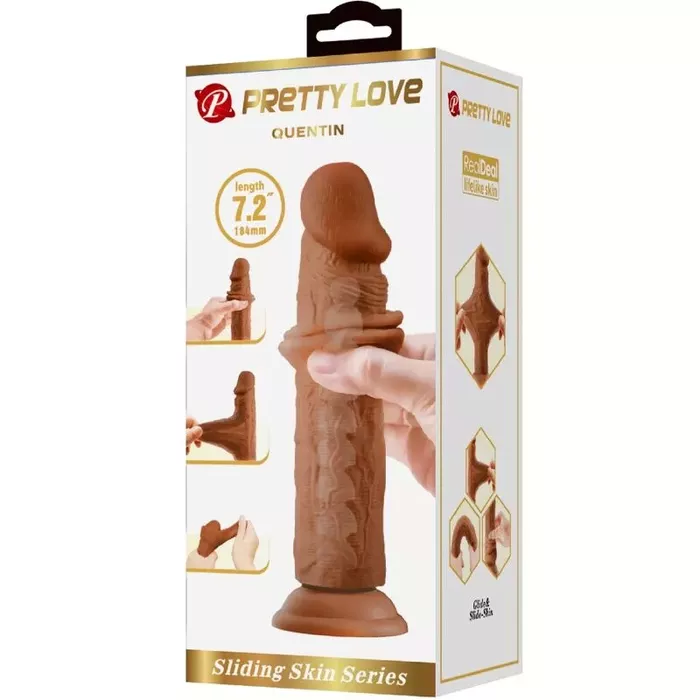 Dildo pretty love Quentin 18 cm Photo 6
