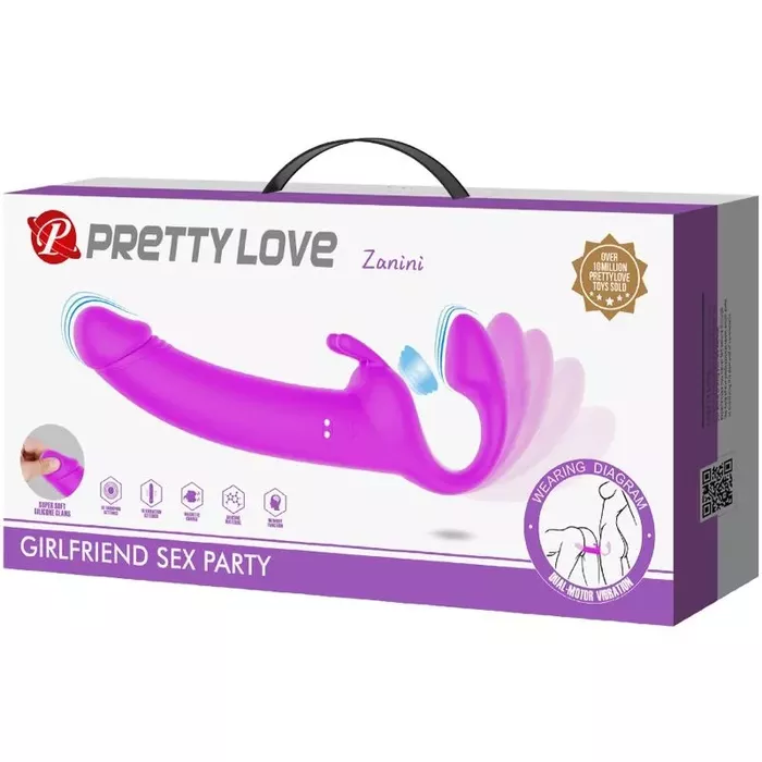 Безремневой страп-он pretty love ZANINI Photo 9