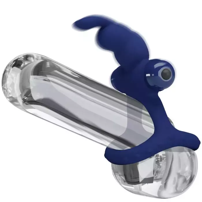 Vibrating double ring rabbit Pretty Love Luchito Photo 6