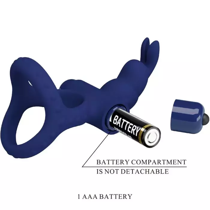 Vibrating double ring rabbit Pretty Love Luchito Photo 9