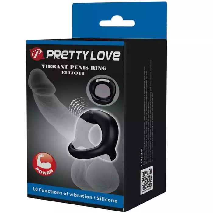 Силиконовое виброкольцо pretty love Elliott Photo 9