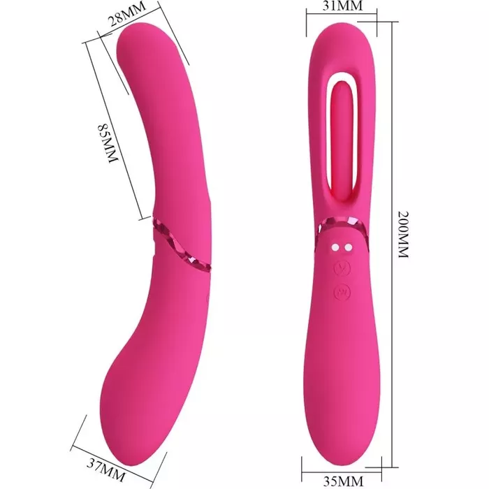 ROMANCE Lexie G-Spot Vibrator - Pink Photo 8
