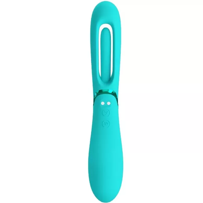 ROMANCE Lexie G-Spot Vibrator - Blue Photo 2