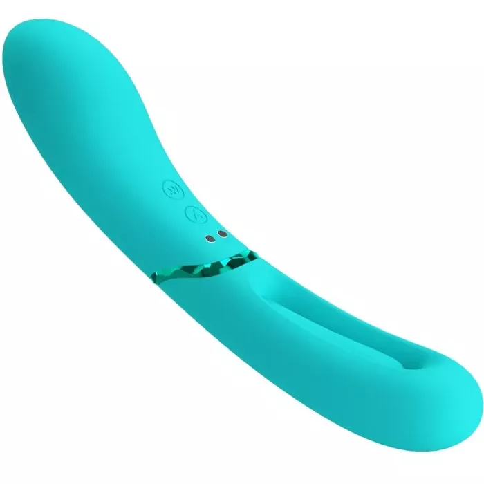ROMANCE Lexie G-Spot Vibrator - Blue Photo 4