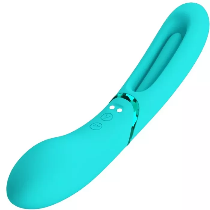 ROMANCE Lexie G-Spot Vibrator - Blue Photo 5