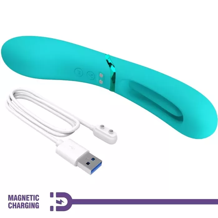 ROMANCE Lexie G-Spot Vibrator - Blue Photo 7