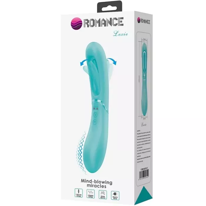 ROMANCE Lexie G-Spot Vibrator - Blue Photo 9