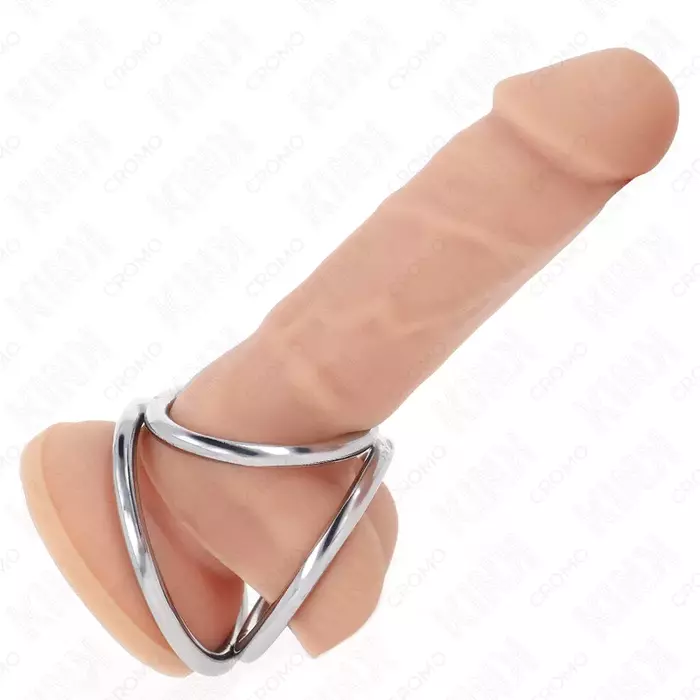 Металлическое кольцо KINK RING POWER тройное хром 32–45 мм Photo 2