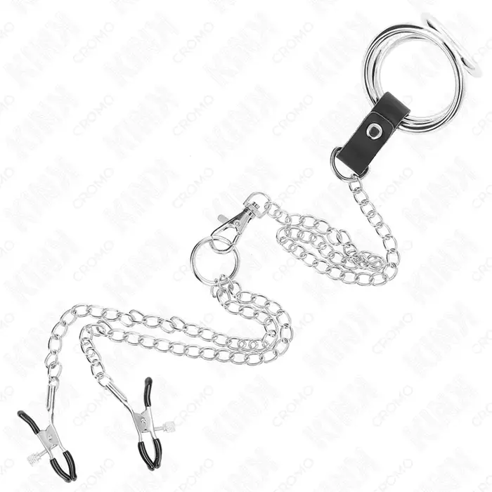 KINK RING POWER металлическое регулируемое кольцо 3–4,5 см Photo 5