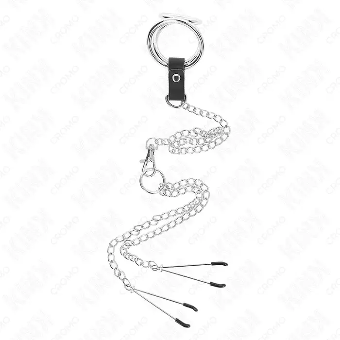KINK RING POWER металлический набор пенис-колец Photo 3