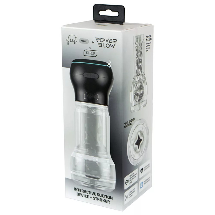 Мастурбатор Kiiroo PowerBlow+Pocket Crystal Strok Photo 1
