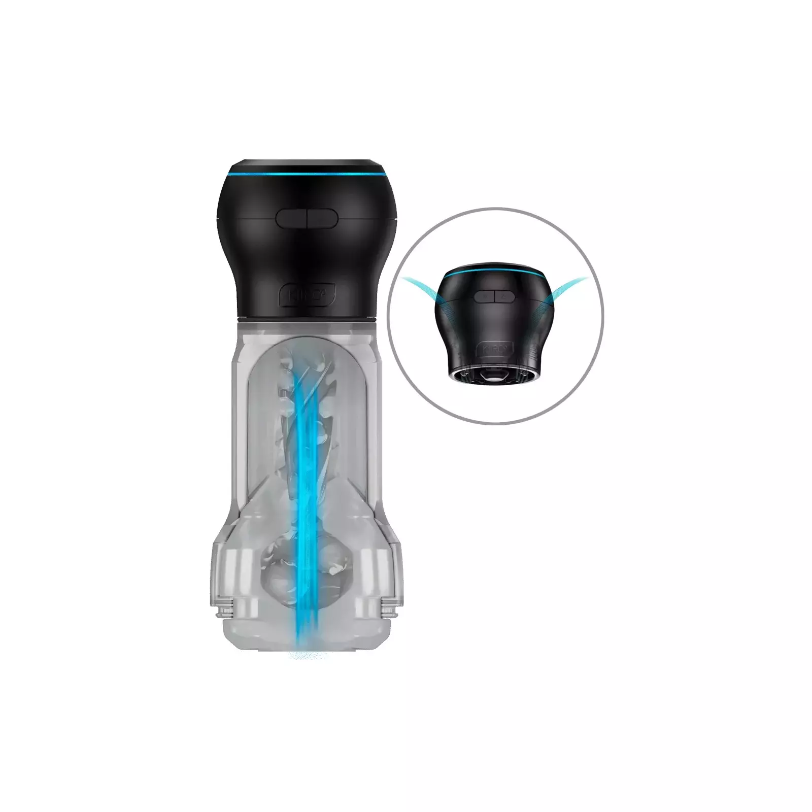Мастурбатор Kiiroo PowerBlow+Pocket Crystal Strok Photo 2
