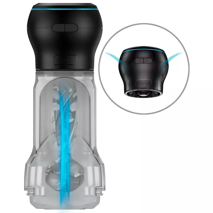 Ручной мастурбатор Kiiroo PowerBlow+Pocket Crystal Strok Photo 2
