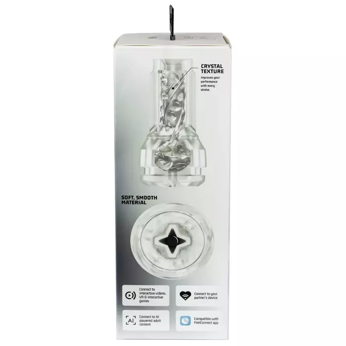 Ручной мастурбатор Kiiroo PowerBlow+Pocket Crystal Strok Photo 10