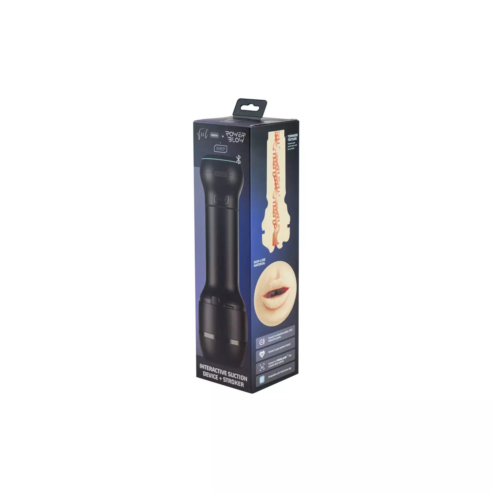 Мастурбатор Kiiroo PowerBlow+Feel Mouth Stroker Photo 1