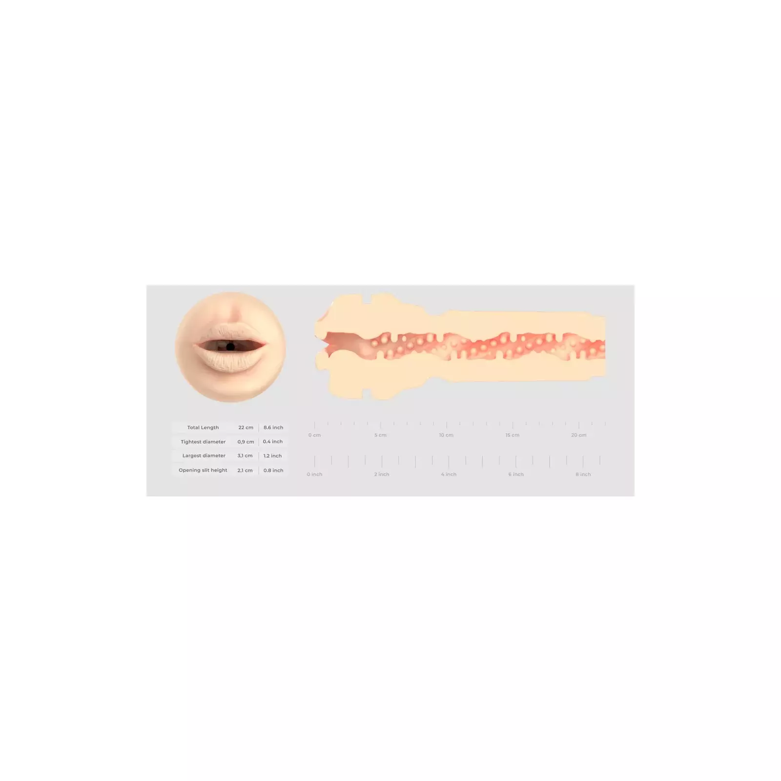 Мастурбатор Kiiroo PowerBlow+Feel Mouth Stroker Photo 5