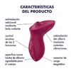 Lay-on clitoral vibrator SATISFYER EXCITERRR Berry Photo 4