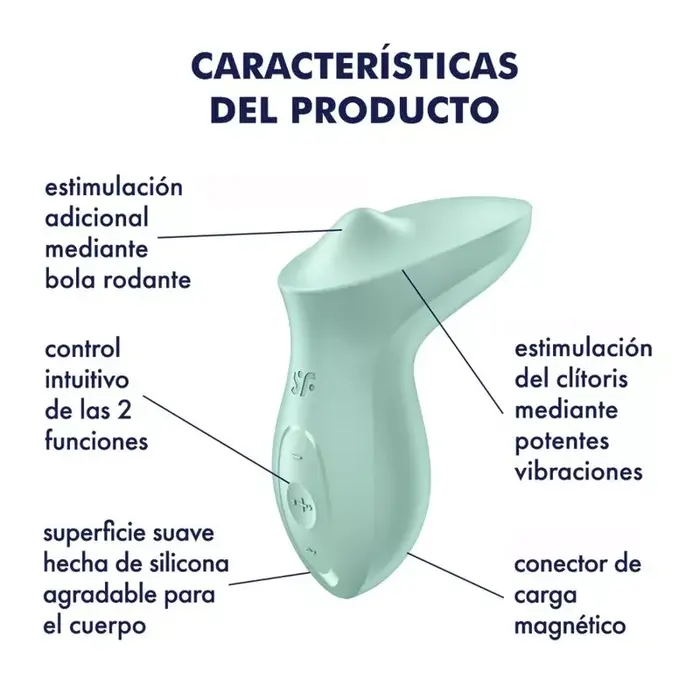 Lay-on clitoral vibrator SATISFYER Exciterrr Photo 4