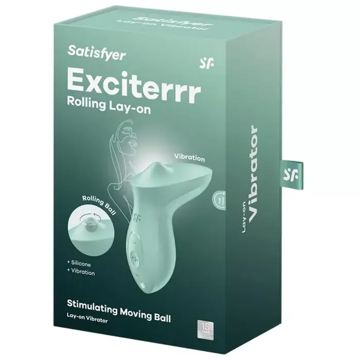 Lay-on clitoral vibrator SATISFYER Exciterrr Photo 5
