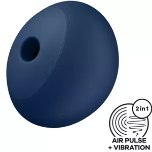 Satisfyer - Air Power 4 stimulators un vibrators, 12 vibrācijas, zils