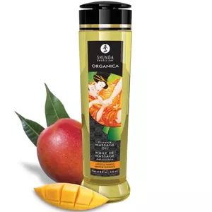 SHUNGA Organic Massage Oil Mango 240ml, Model D-242261