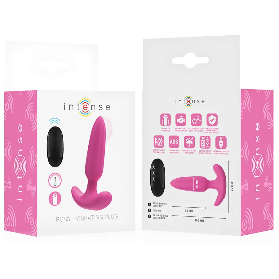 INTENSE ROSS Anal Plug with Remote Control Photo 7