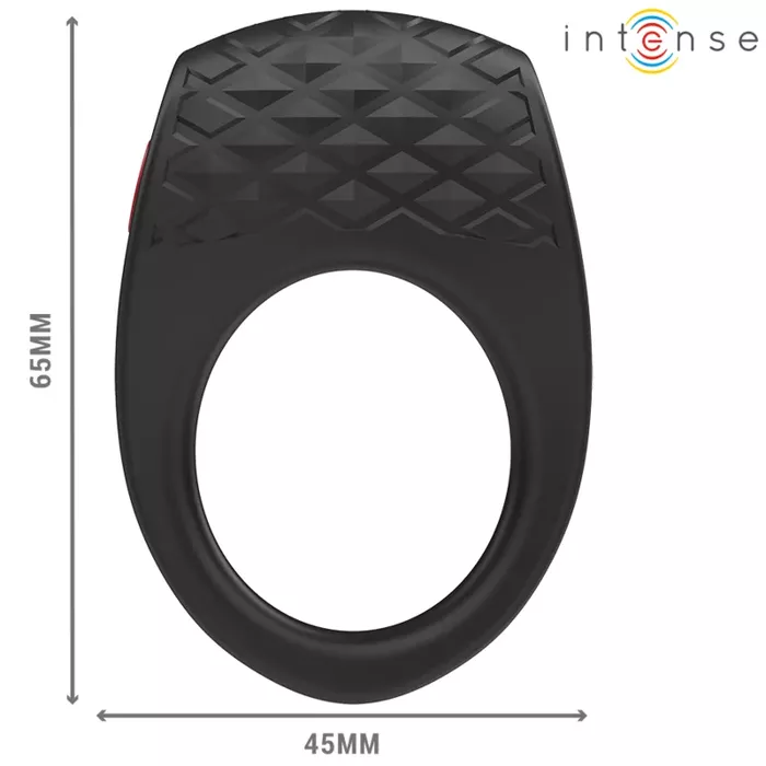 Penis ring INTENSE Clover vibrator — 10 modes Photo 5