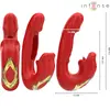 INTENSE NATHY Double Vibrator - Red Photo 2