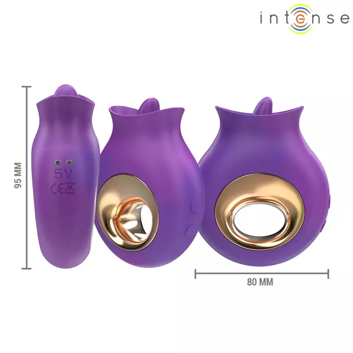 INTENSE TULI Clitoral Stimulator - Purple Photo 3