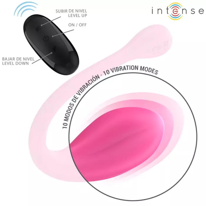 INTENSE Janice U Double Stimulation Vibrator with Remote Photo 3