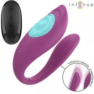 Vibrators INTENSE Silikons Violets Ar Tālvadības Pulti