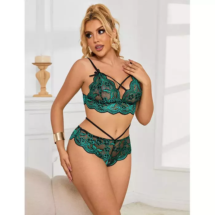 Комплект SUBBLIME 954086 — кружевной бюстгальтер и трусики Photo 7
