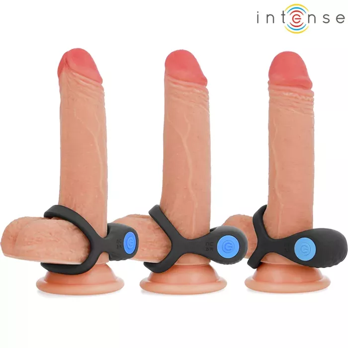 Double penis ring INTENSE Alex vibrator Photo 2